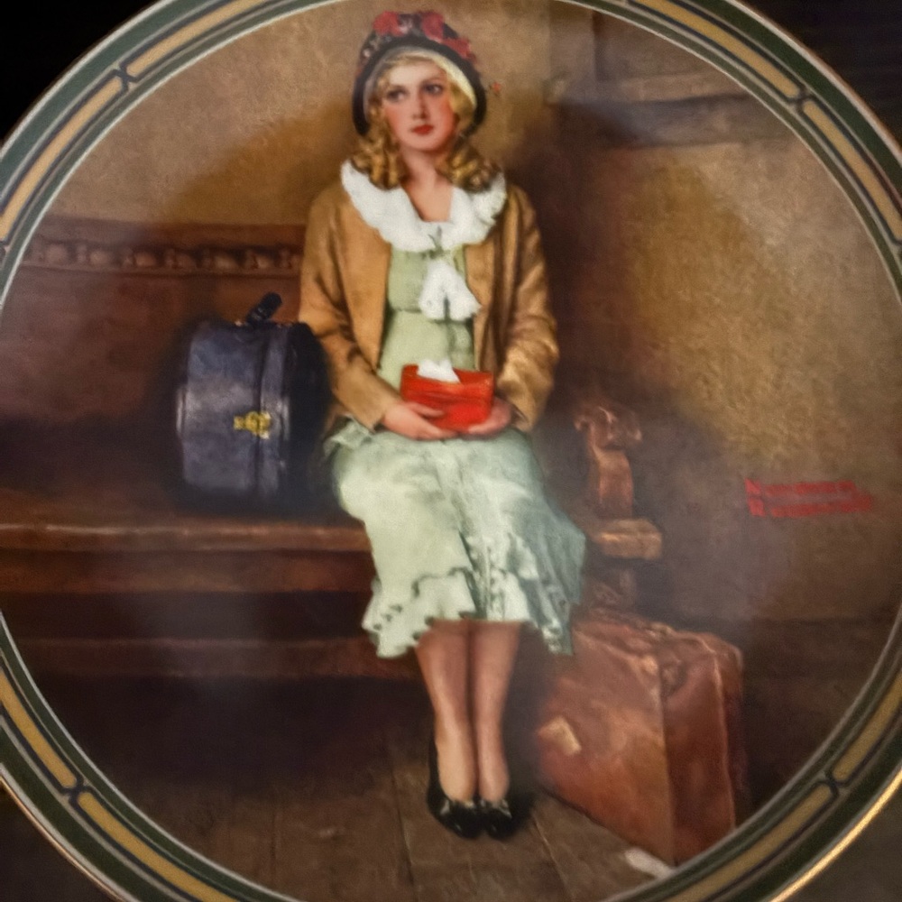 Knowles 'A Young Girl's Dream' Collector Plate for all 3